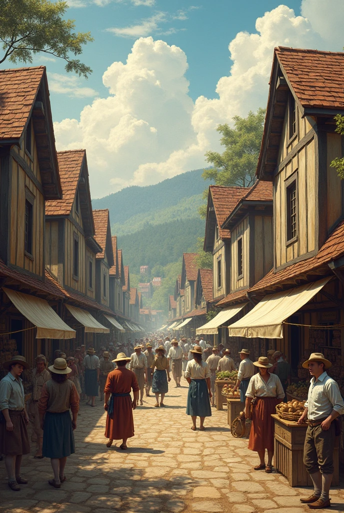 Make a cover about the social and economic life of the American colonies