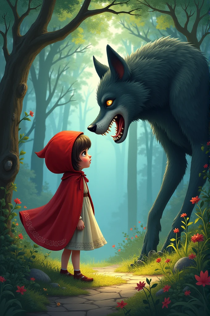 Make Little Red Riding Hood with the Big Bad Wolf