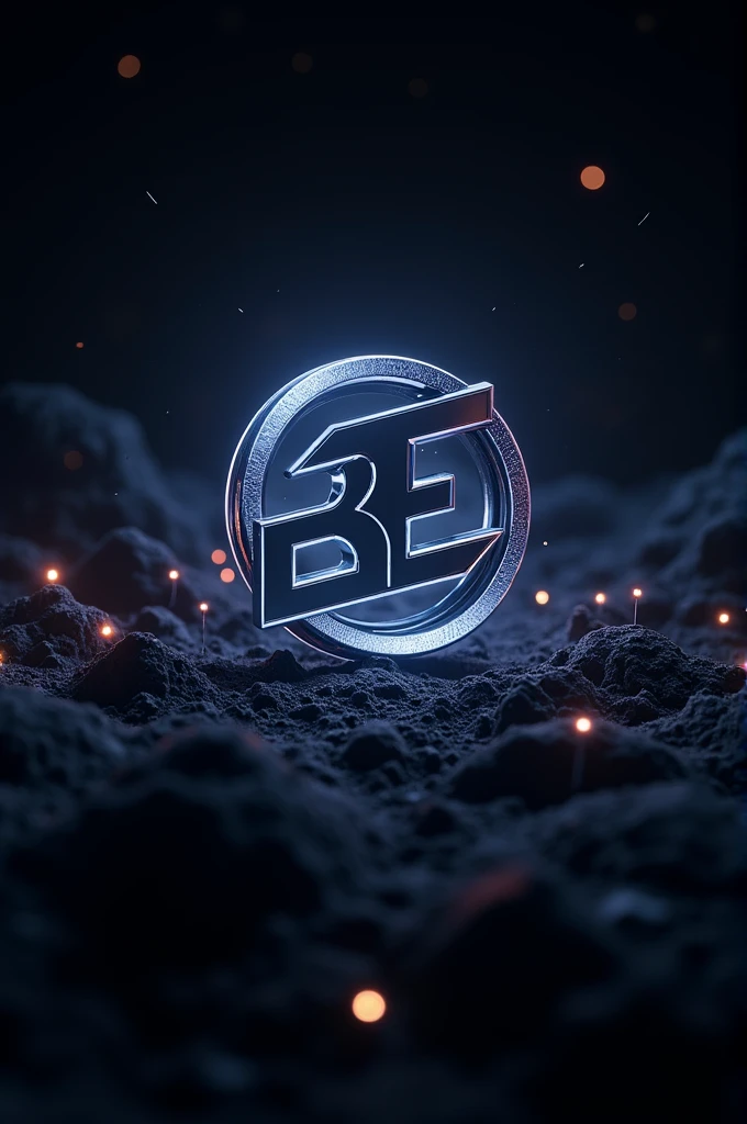 Create a logo for a music channel, the name is BeatsEClipes, I want a combination of the initials with something related to music, it must be cinematic 3D