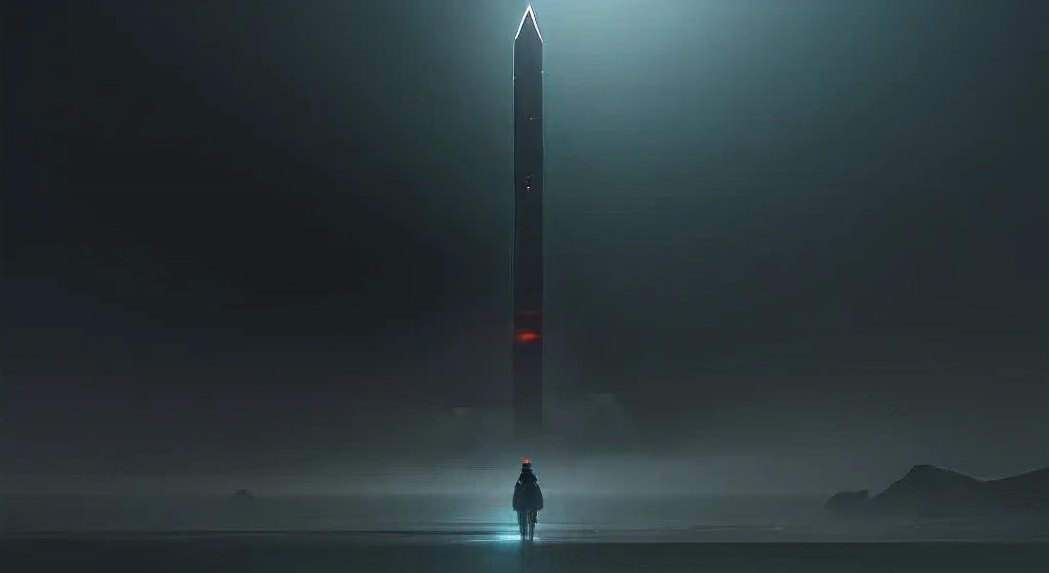 loneliness and hard fog, sci-fi elements