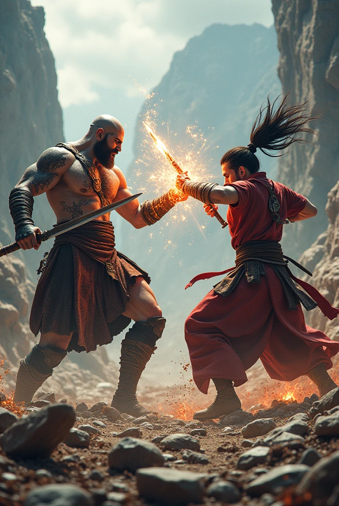 kratos vs toji fushiguro