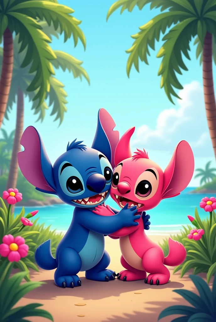 Stitch e angel pixlab