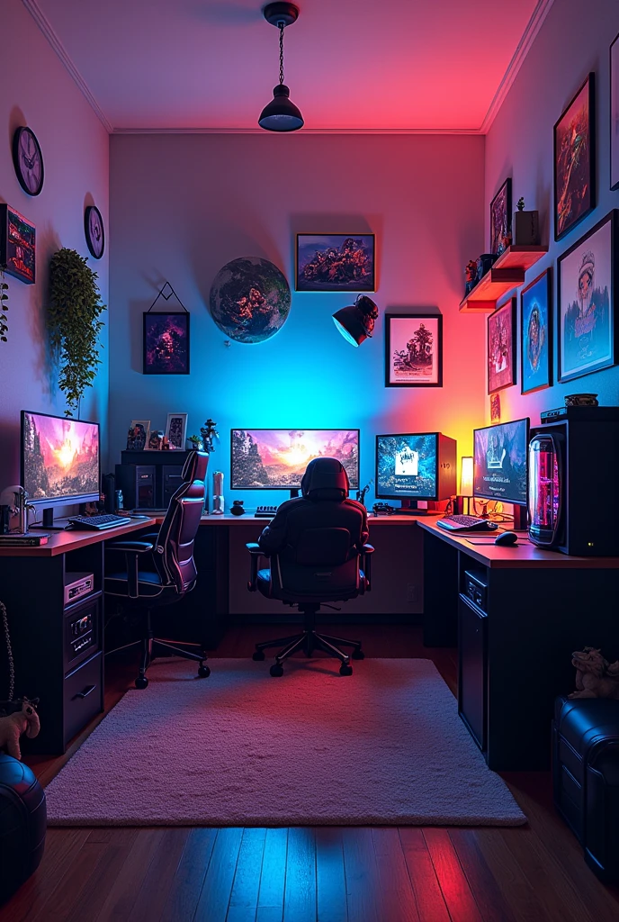 My dream room with video games