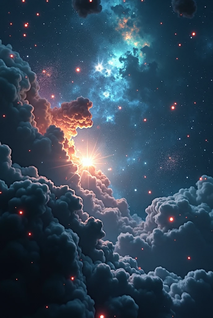 universe space mysterious star star雲