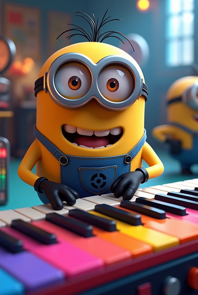 Create a minion by playing the keyboard