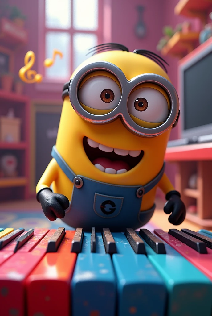 Create a minion by playing the keyboard
