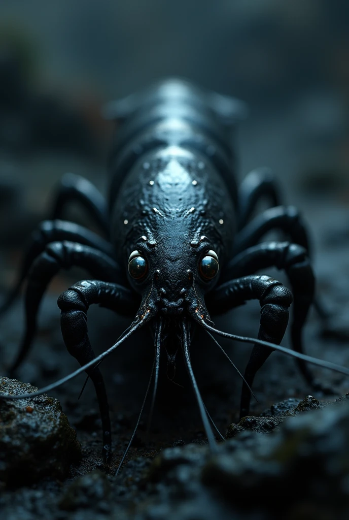 Black shrimp