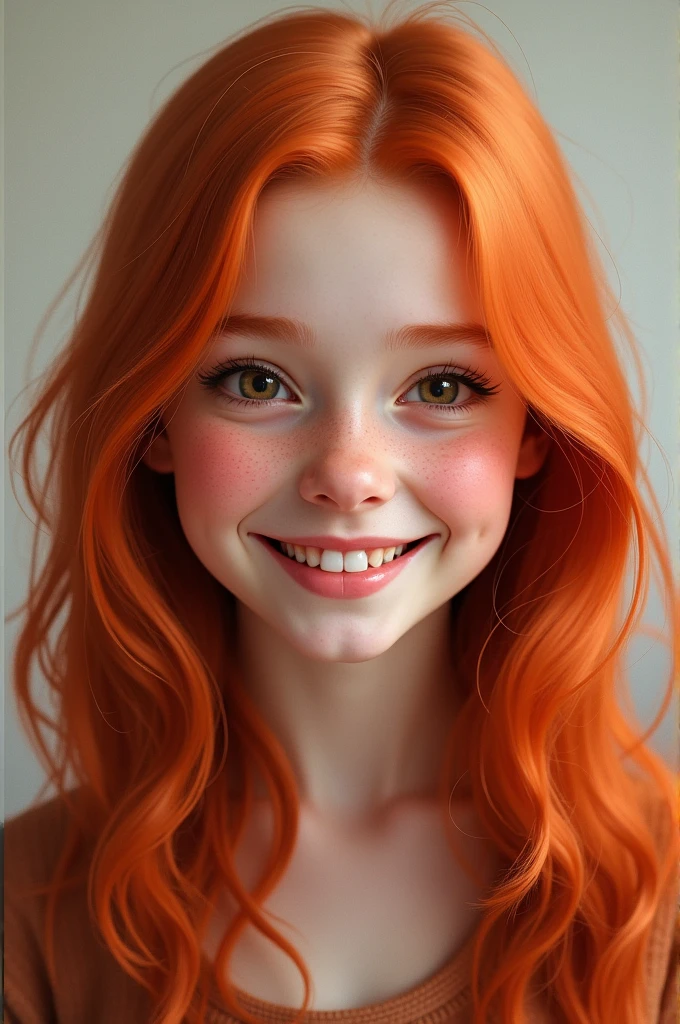 create a young redhead
