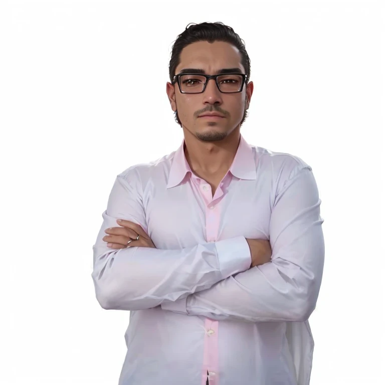 a close up of a man with glasses and a pink shirt, carlos ortega elizalde, vitor maristane, André Rios, rise of henry, Herald Ortega, reddit post, by Alejandro Obregón, Eduardo Rucha, juan diaz channels, CEO, eloymorales, christian orrillo, by Pablo Carpio, julian calle