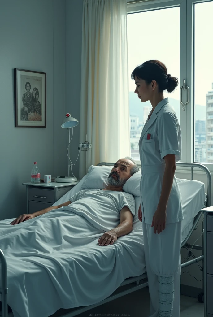 Juan:  diagnosed with antisocial personality disorder, hospitalized for a broken leg. accompanied by the nurse 