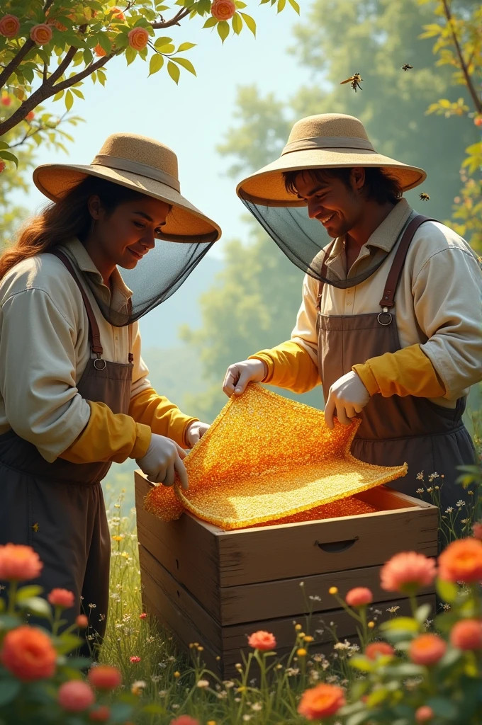 beekeepers drawing