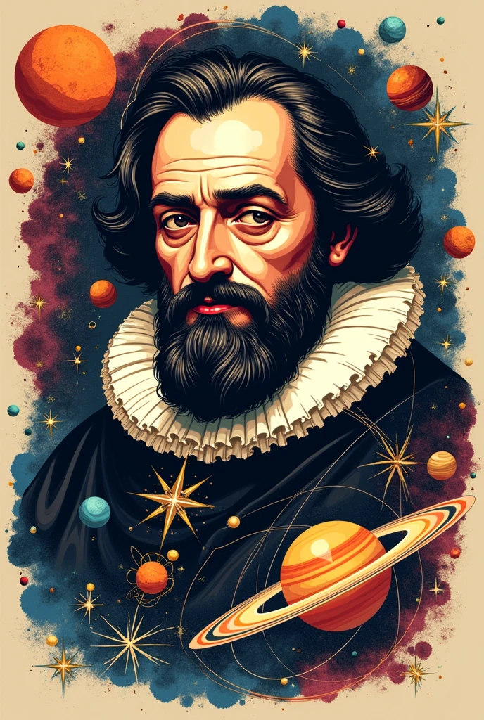 make a t-shirt inspired by galileo