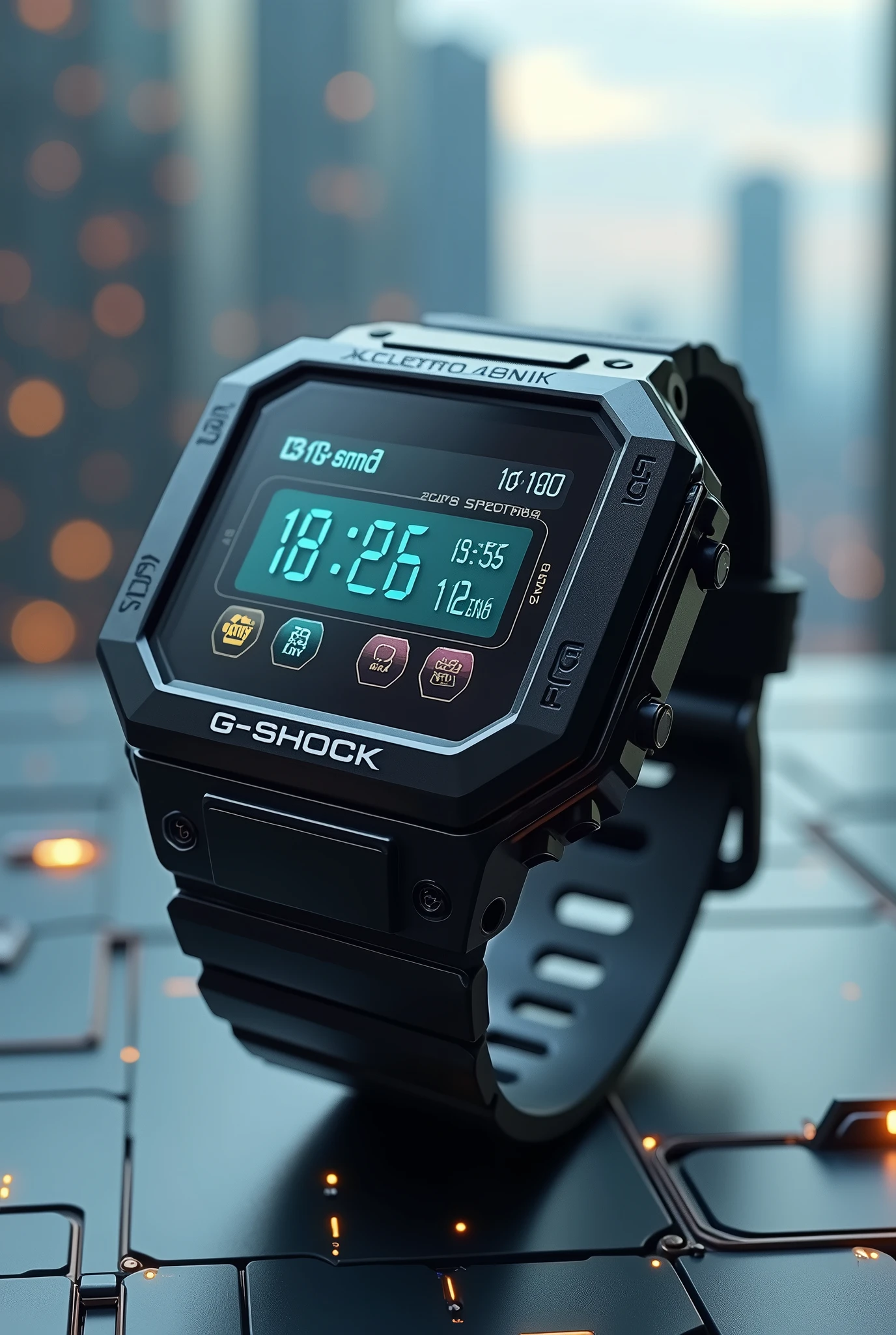 G-Shock LCD iPhone