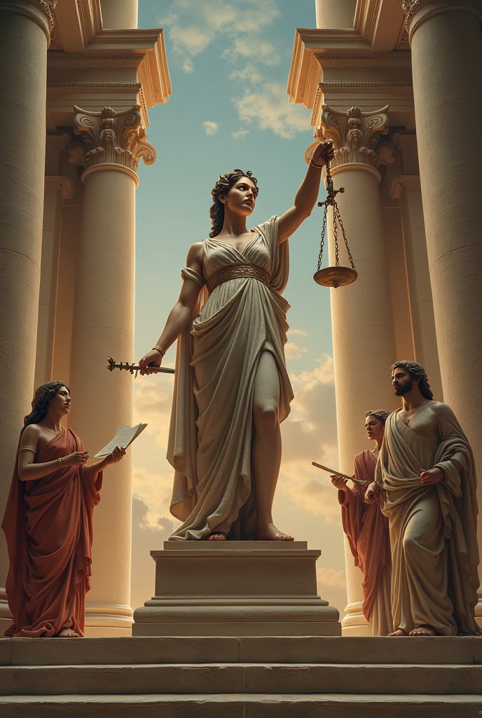 Justice in antiquity and law