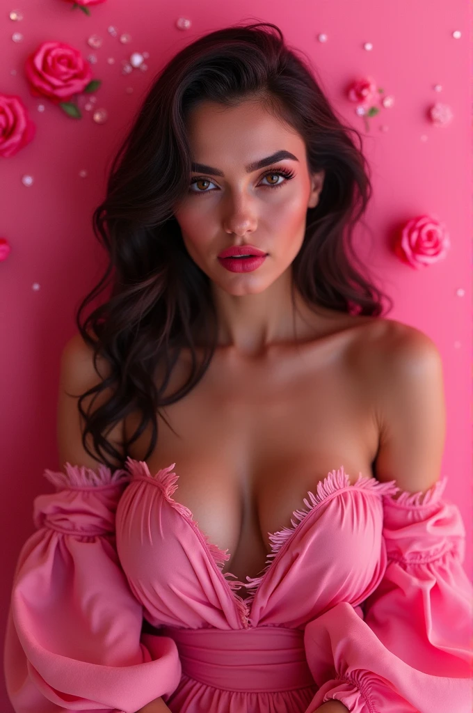 Hot girl pink colour of luck for mean sex