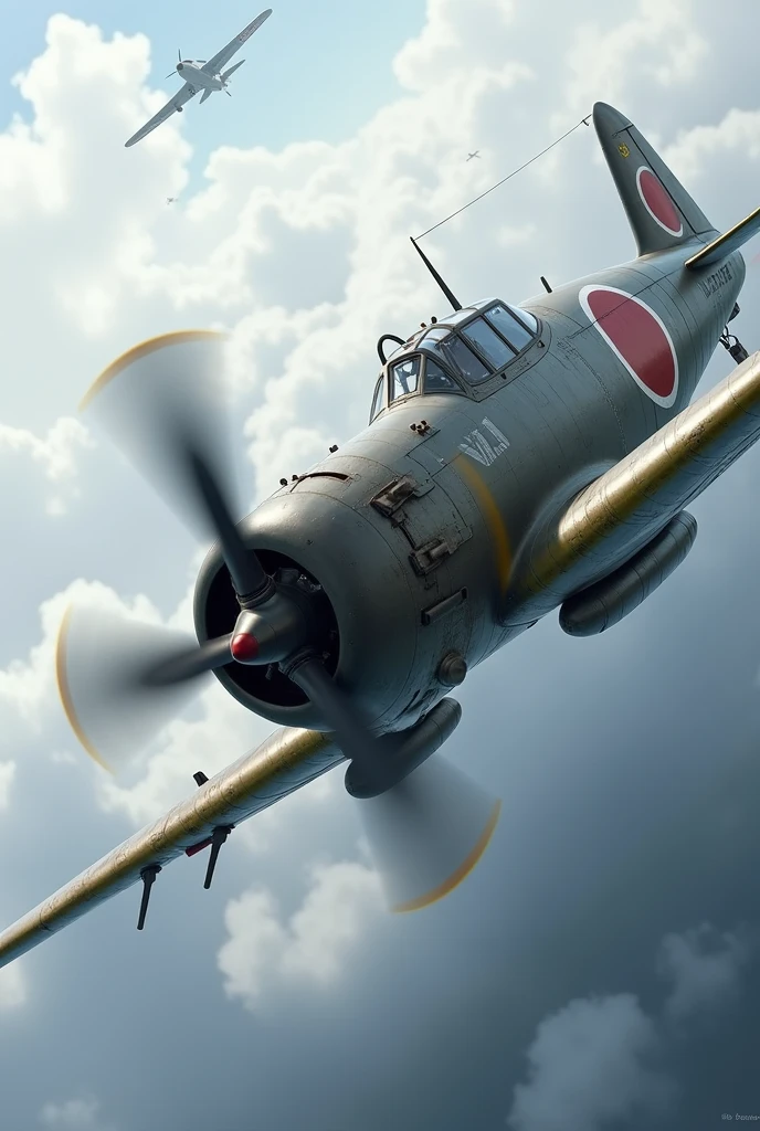 ww2, Fighter, 1 machine, ki-44, realistic, historical fact