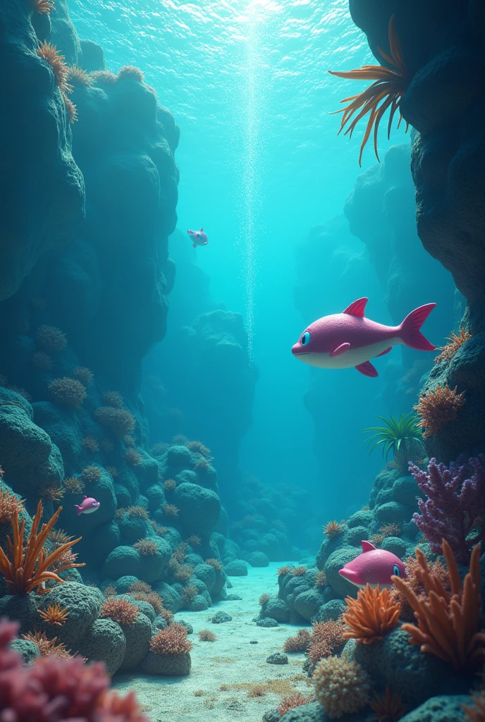 a super mario brothers 3 underwater world, lifeaction, realistic, hyperrealism, 8k, detailed underwater scenery, detailed aquatic plants, detailed fish, detailed seabed, detailed water surface, detailed underwater lighting, detailed underwater atmosphere, cinematic camera angle, volumetric lighting, realistic water physics, detailed underwater character designs, realistic underwater character movements, vivid colors, dramatic lighting, photorealistic