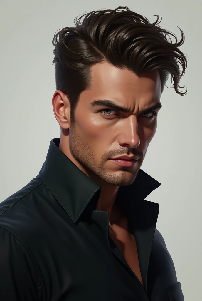 a handsome man. 