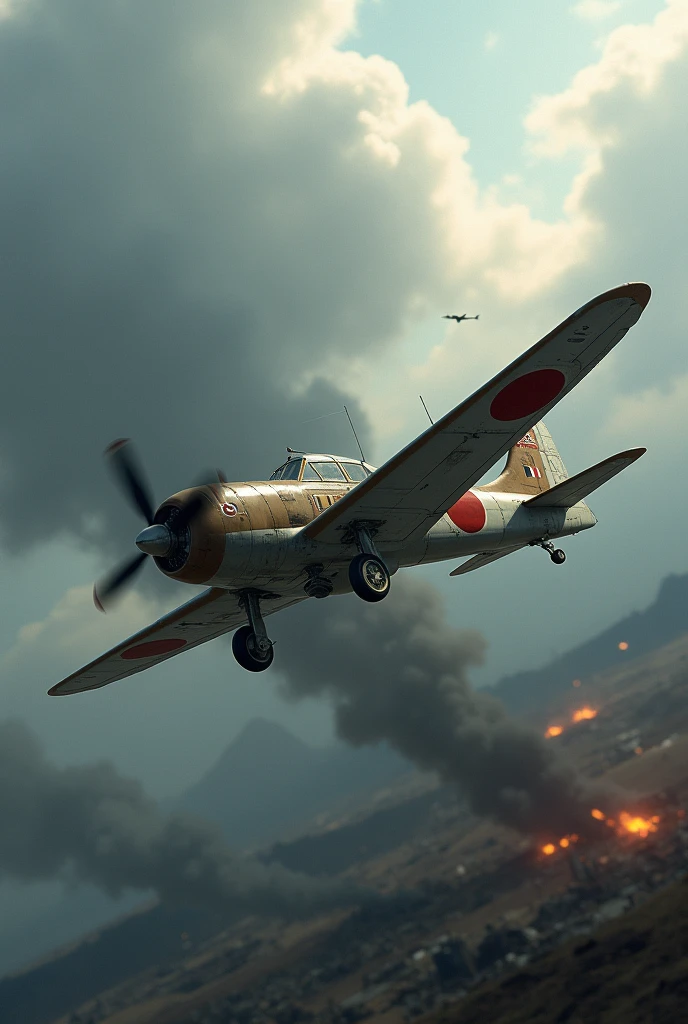 ww2, Fighter, 1 machine, ki-44, realistic, historical fact, correct