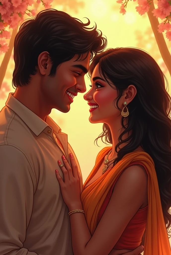 पहला हिस्सा था: "तुम्हारी हँसी से भरी, मेरे दिल की एक जगह।" यह संकेत था कि सिमरन की हँसी ने राहुल के दिल को गहराई से छू लिया था और उसकी खुशियाँ राहुल की ज़िंदगी का हिस्सा बन गई थीं।