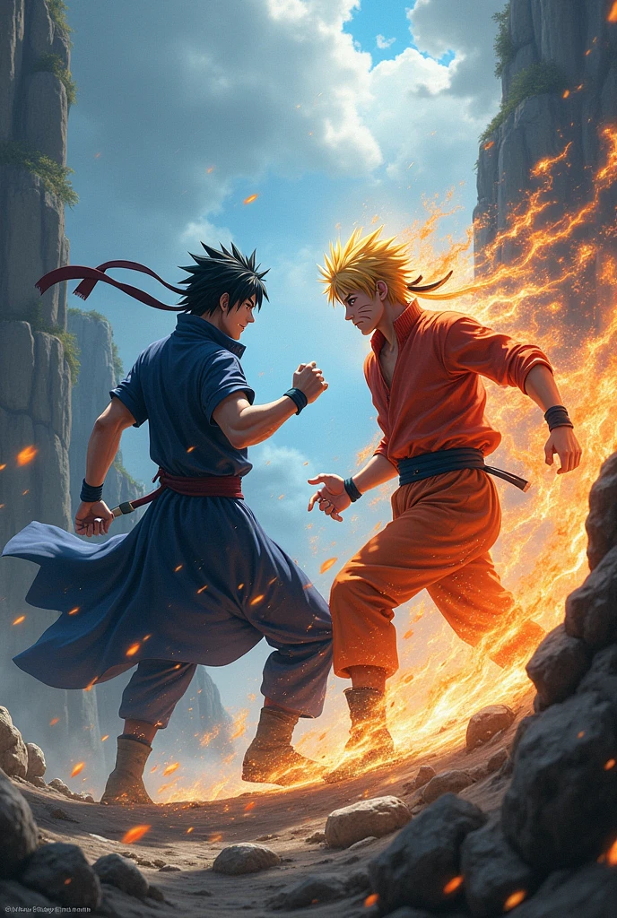 Naruto and sasuke adult