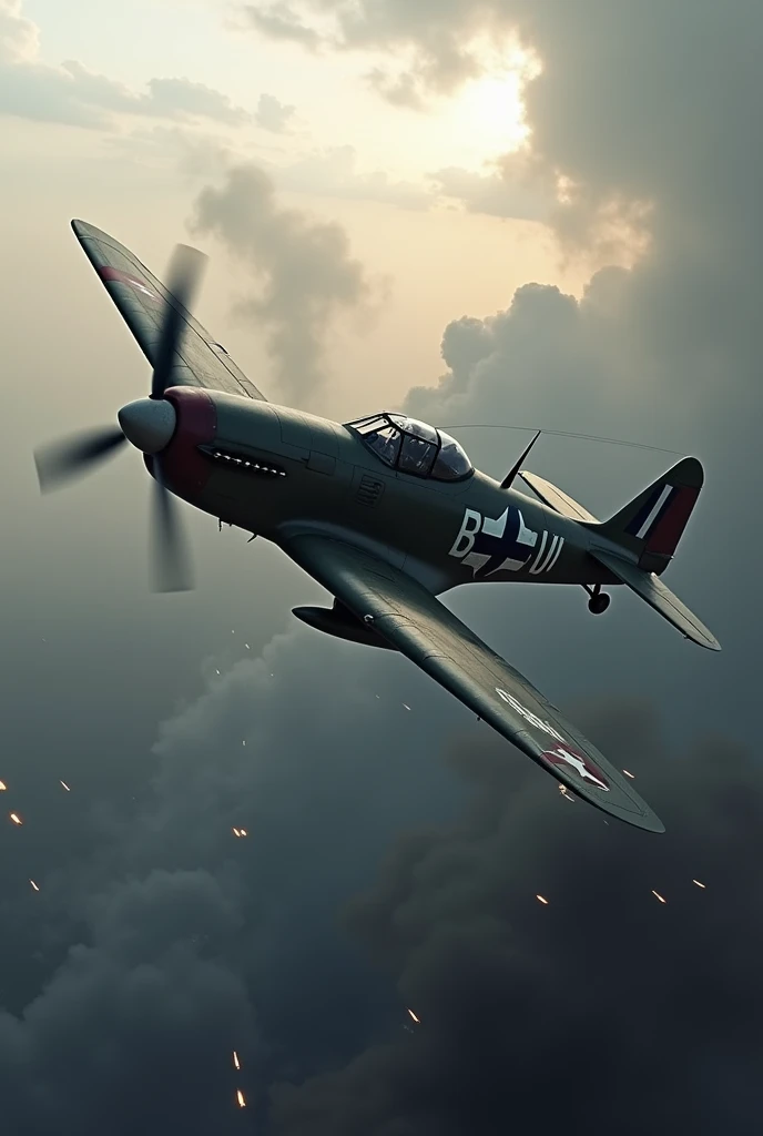 ww2, Fighter, 1 machine, Type 2 Fighter、Type 2 Single War, realistic,