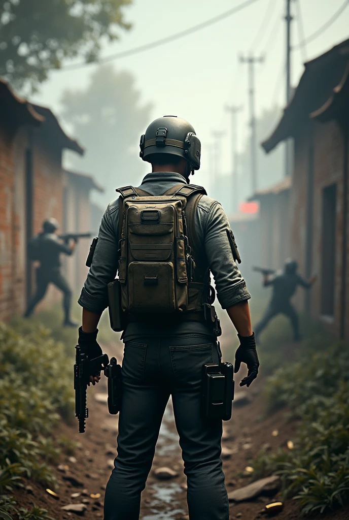 Create a pubg thumbnail solo vs squad