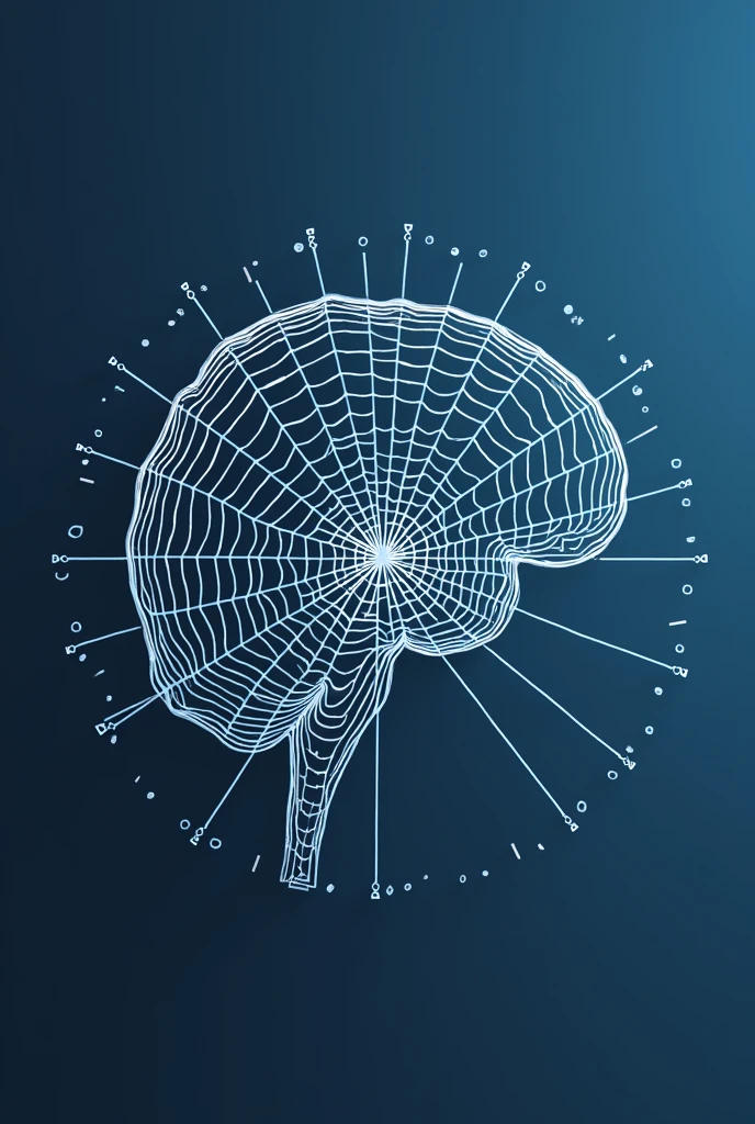 Logo for EEG-based autism project (based on a spider web or something)