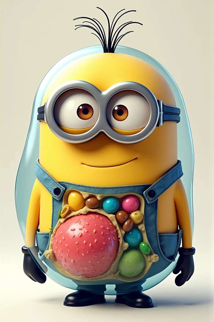 Minion with the features of an animal cell