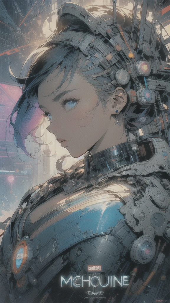 (((masterpiece, highest quality))),(((solo:1.2))),(((1girl:1.2))),32k wallpaper, very detailed, poster, vintage science fiction,(((((geometric cinematic movie poster))))), ((((bauhaus)))),(((abstract))),((((mid century modern)))),(((((portfolio))))),(((((Close-up))))),(((((bust up))))),((((more various angle)))),(((highlight))),(((complete. detailed face))),(((Extremely talented))),(((most complecated machine))),(((Overall colorfully))),((((((Absolutely simple background)))))),(((((detailed futuristic machine))))),(((Cleavage))),(((marvel super heroes))),(((rainbow color scheme))),(((Very detailed UI))),(((So many meters))),(((Perpetual Motion Machine)))