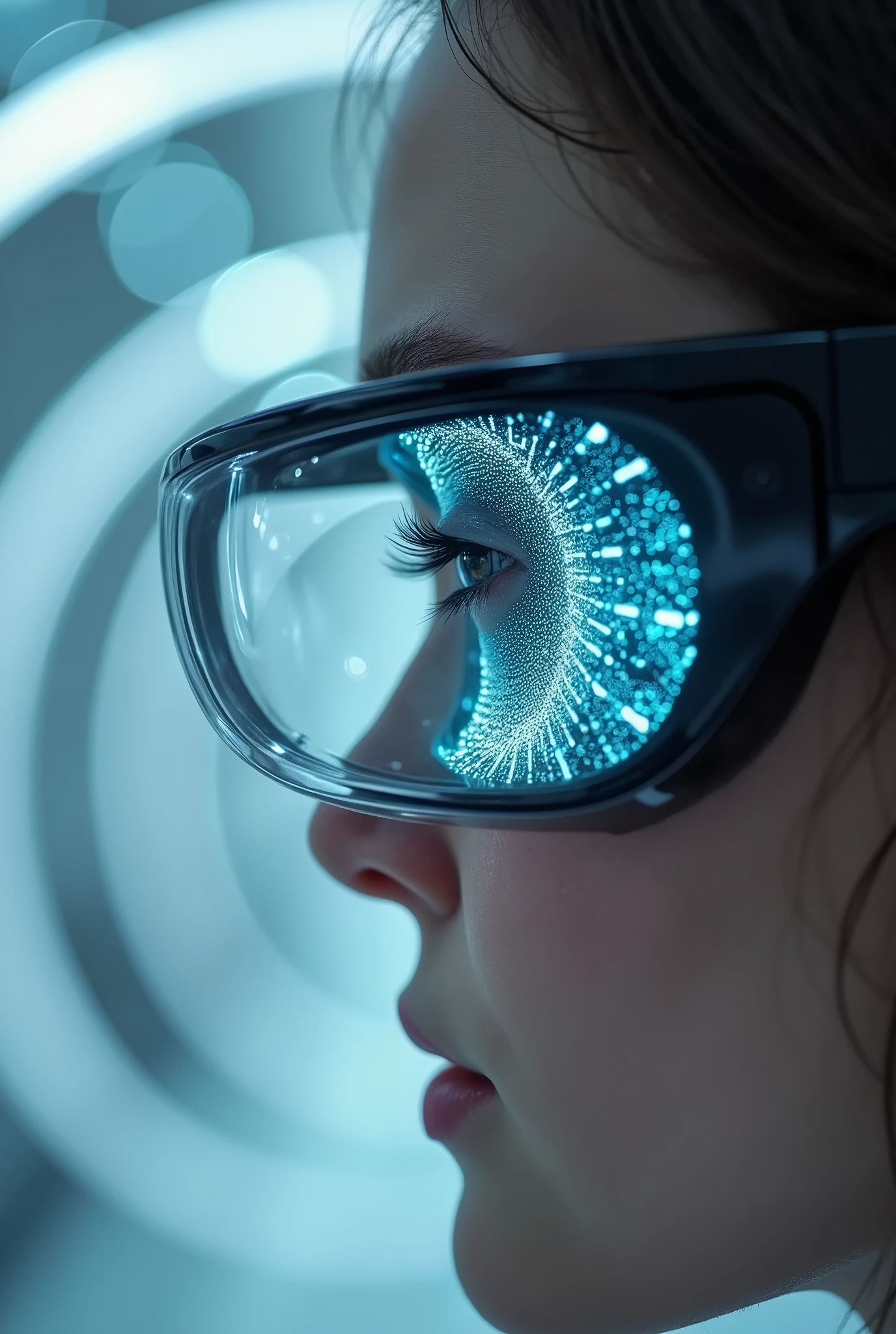 Contact lens type smartphone