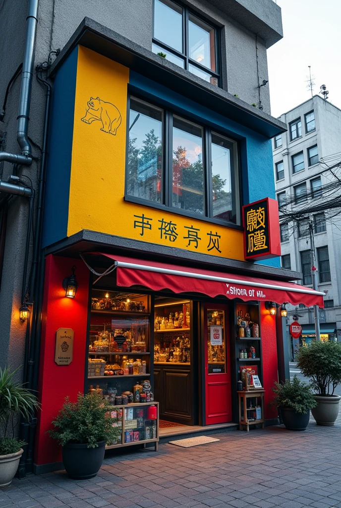 Store name, Store of (MDU), primary colours, Mysterious accounts, Symbol 🐻