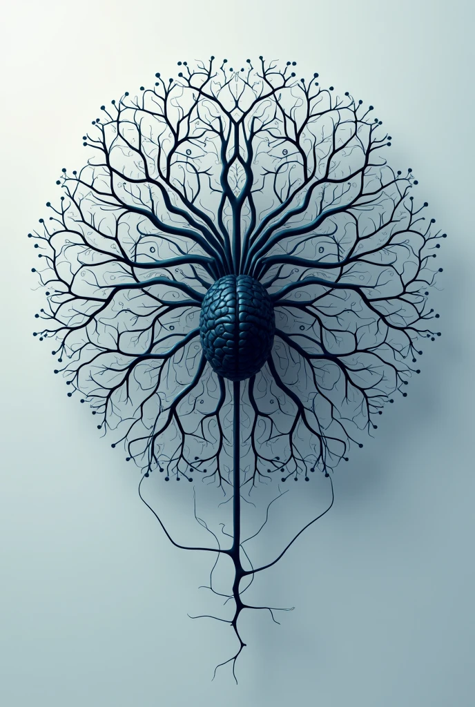 Logo for EEG-based autism project (based on a spider web or something, more like a brain)