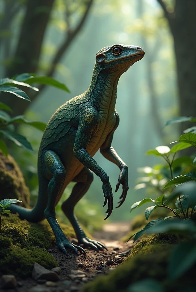 Create a speculative biology project of a completely new family with no existing traits that looks like an animal that could really exist..without reptilian features