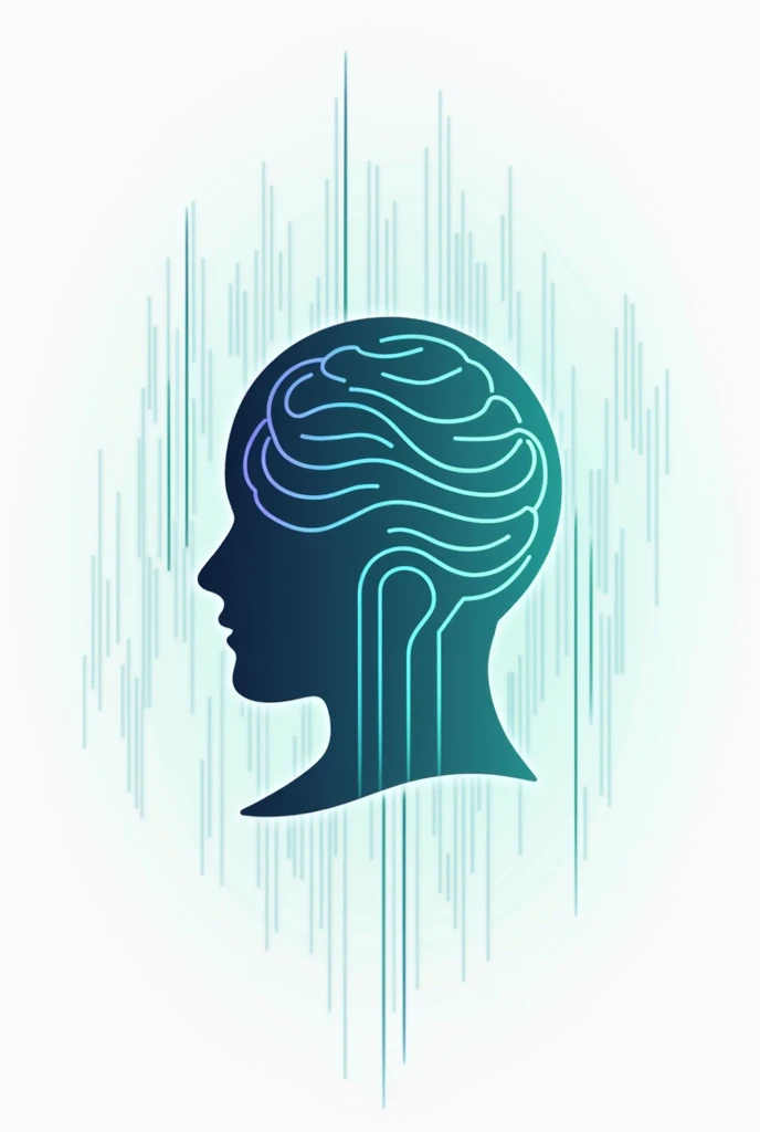Logo for an autism diagnosis project based on electroencephalography