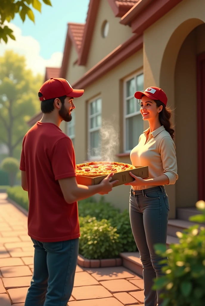 The neighbor&#39;s pizza 