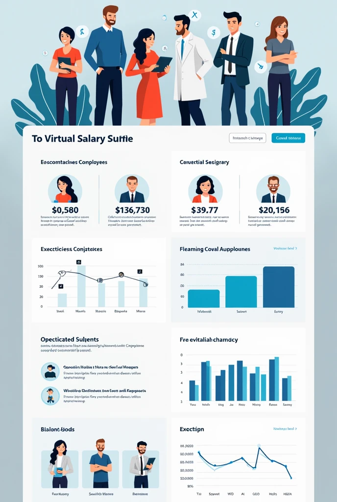 Example of a virtual salary survey