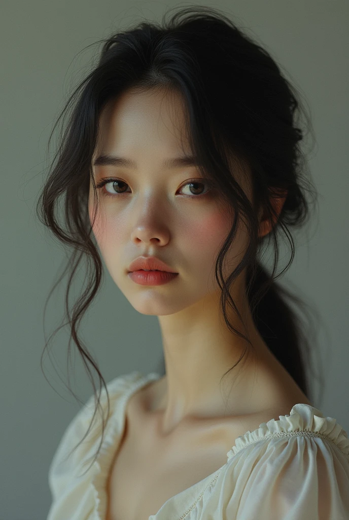 One girl