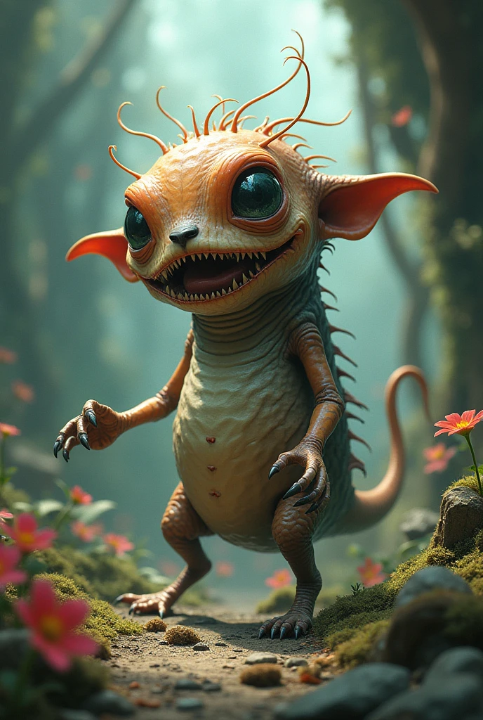 Can you make me a weird animated animal?