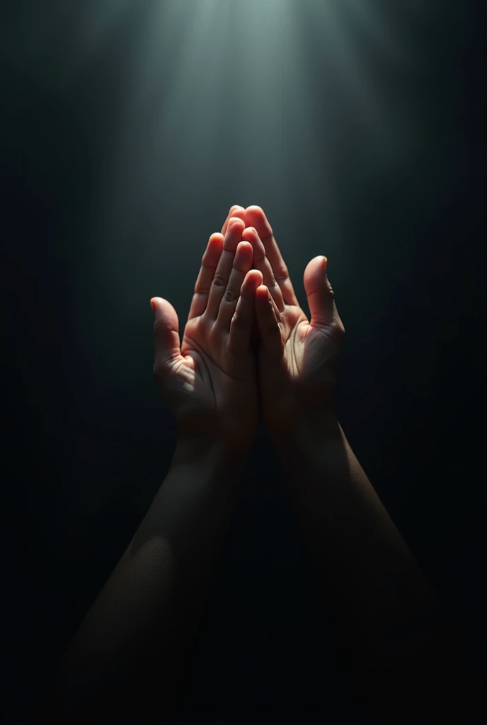 Praying hands in the dark): Representing those still seeking salvation during the tribulation.