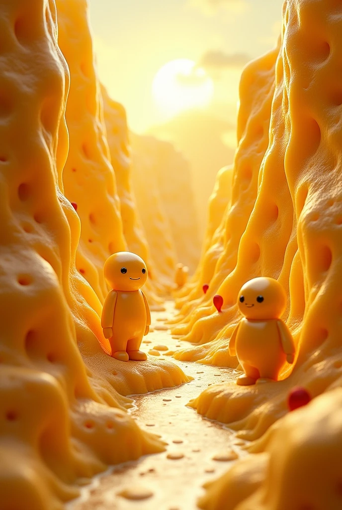 World made of cheese