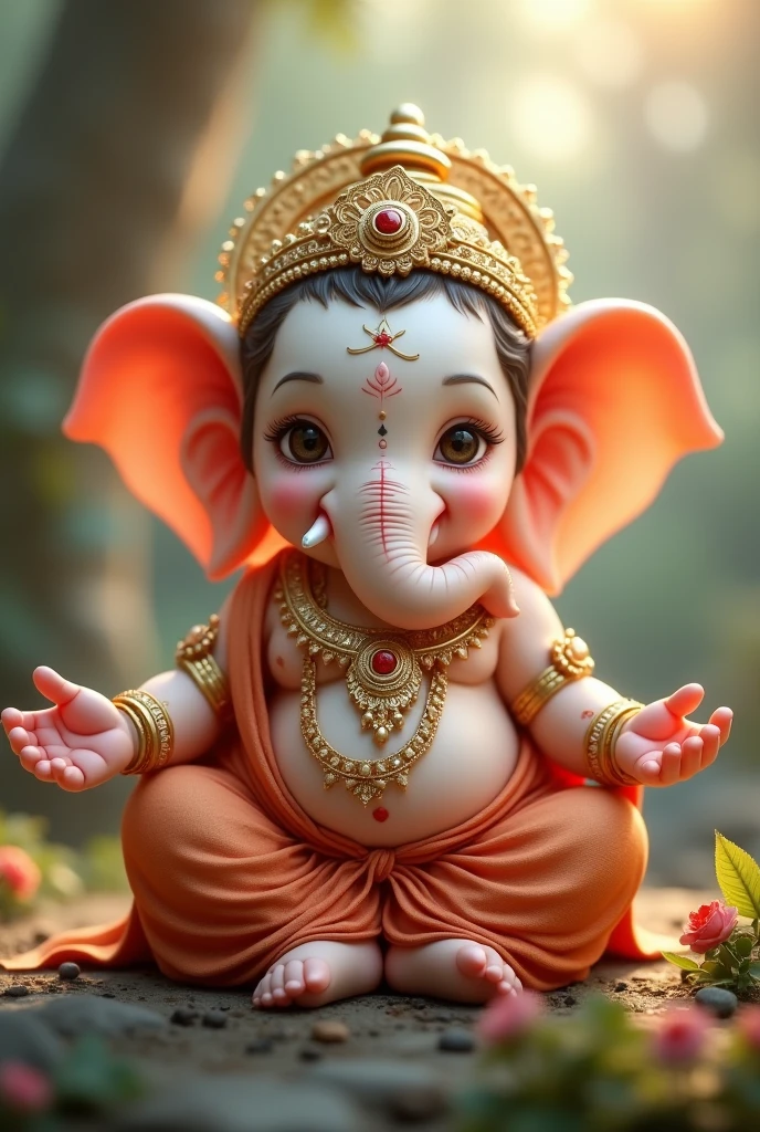 God cute ganesh photo