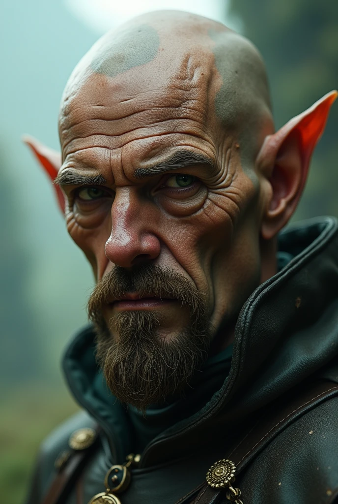 an elf who looks a lot like Walter White