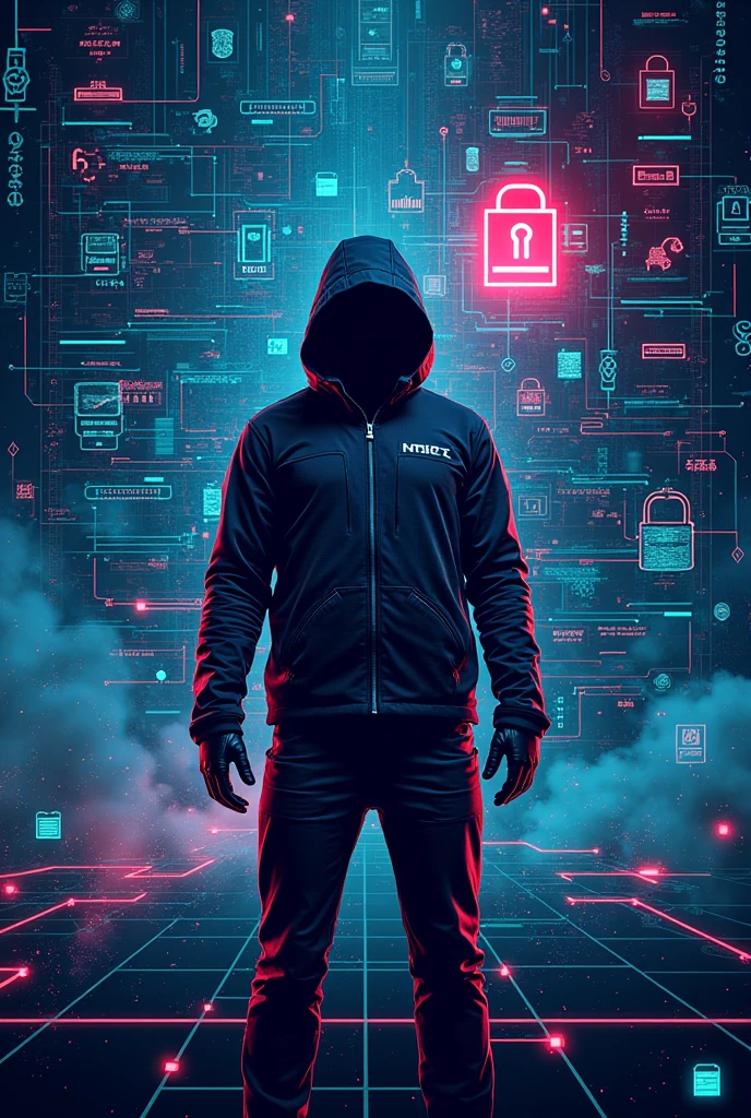 Design a poster on it security