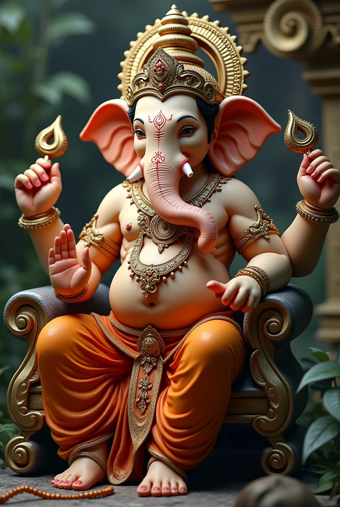 God realaatic ganesh photo