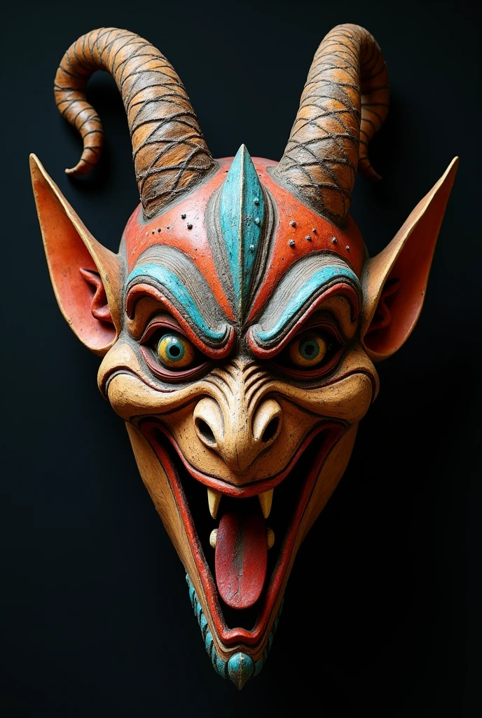 Panamanian little devil mask of a goblin