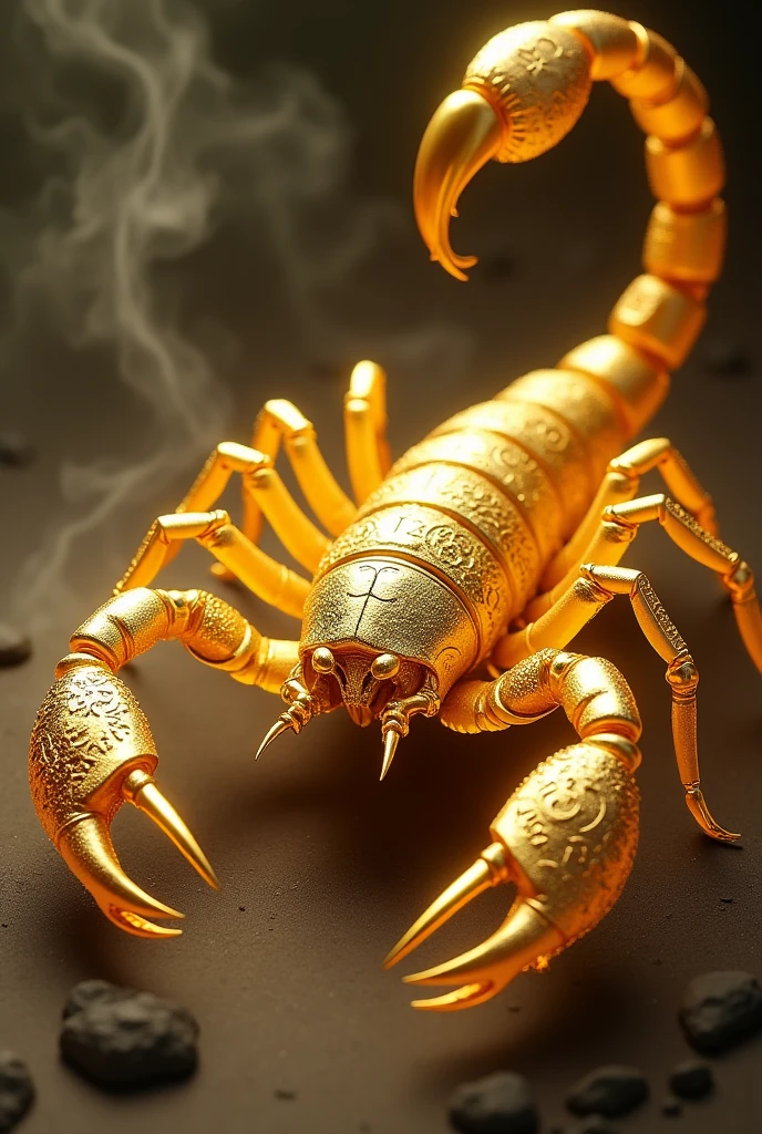 I want a golden scorpion 