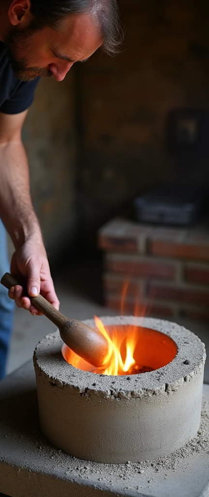 ceramic firing pit