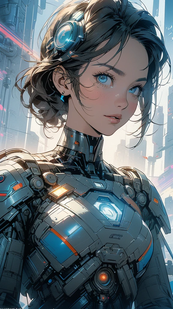 (((masterpiece, highest quality))),(((solo:1.2))),(((1girl:1.2))),32k wallpaper, very detailed, poster, vintage science fiction,(((((geometric cinematic movie poster))))), ((((bauhaus)))),(((abstract))),((((mid century modern)))),(((((portfolio))))),(((((Close-up))))),(((((bust up))))),((((more various angle)))),(((highlight))),(((complete. detailed face))),(((Extremely talented))),(((most complecated machine))),(((Overall colorfully))),((((((Absolutely simple background)))))),(((((detailed futuristic machine))))),(((Cleavage))),(((marvel super heroes))),(((rainbow color scheme))),(((Very detailed UI))),(((So many meters))),(((Perpetual Motion Machine)))