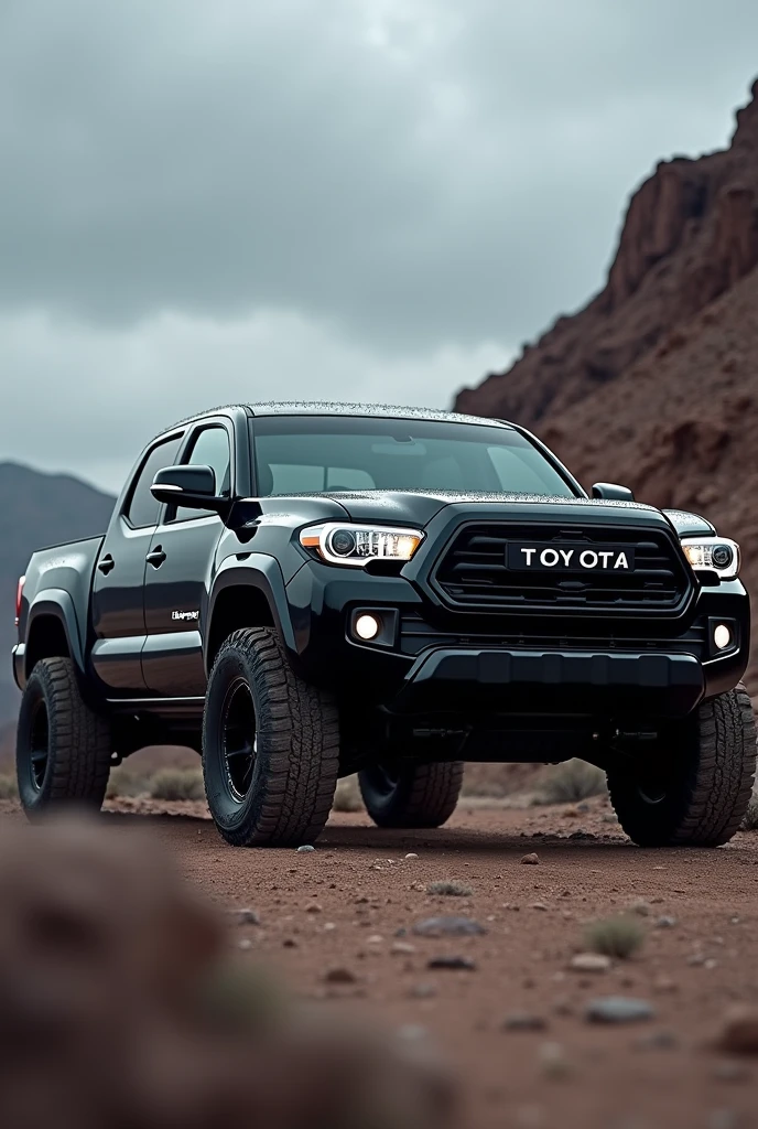 Modified Polarized Black Tacoma